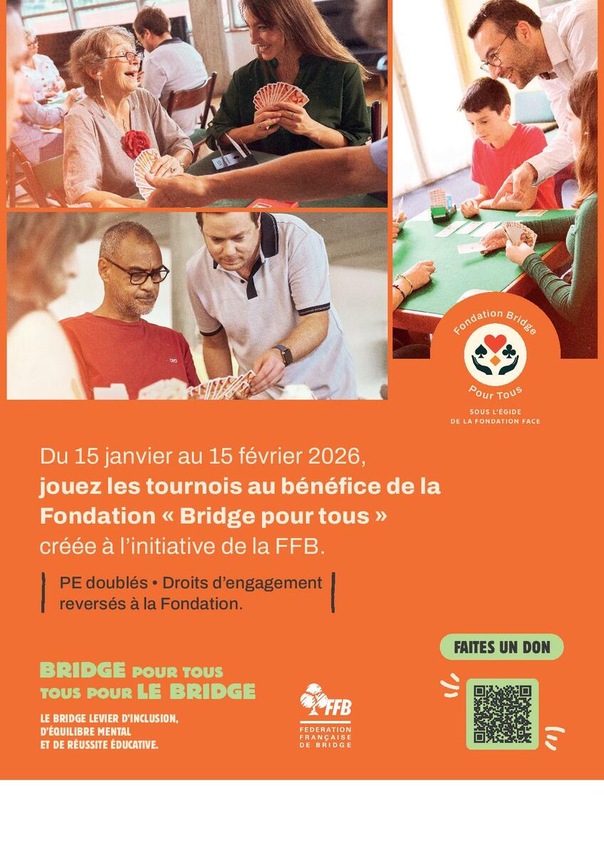 ♠️♥️ Bridge pour tous ♦️♣️