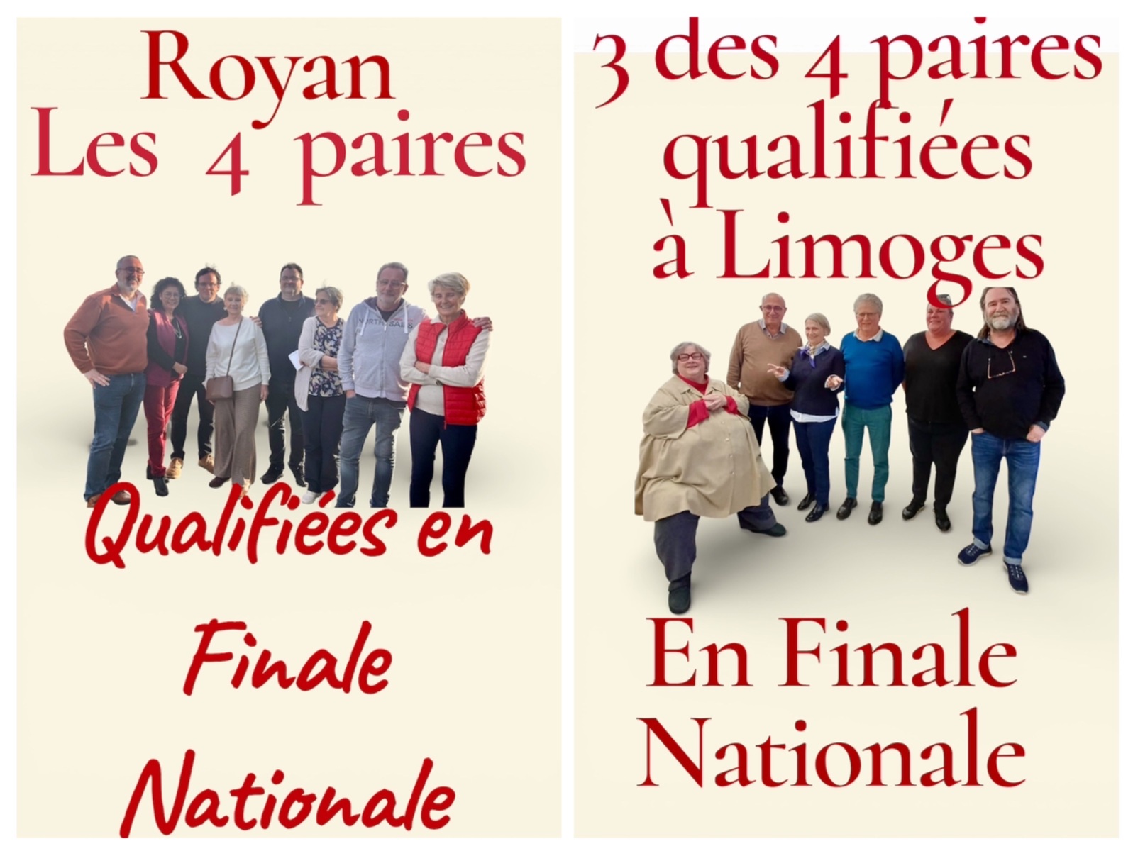 ♠️♥️ Division de ligue Mixte /2 ♦️♣️ et Finale de ligue Mixte Expert / 2