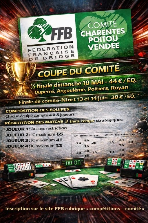 ♠️♥️ Coupe du Comité CPV ♦️♣️