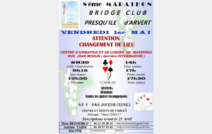 ♠️♥️ Bridge Club de la Presqu’île d’Arvert ♦️♣️