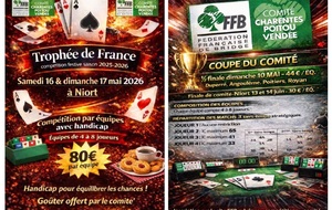 ♥️♠️ Coupe du Comité et Trophée de France 🇫🇷