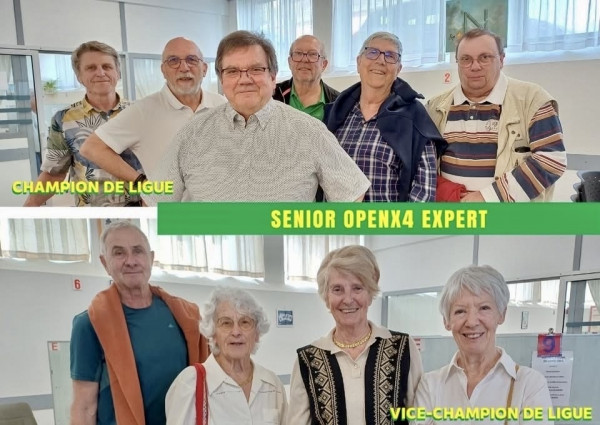 ♠️♥️Finales de Ligue Senior Open 4 Expert et Performance ♣️♦️