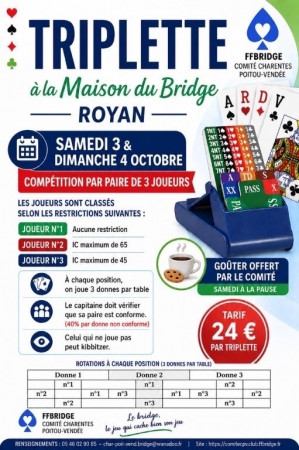 Triplette Finale de Comité