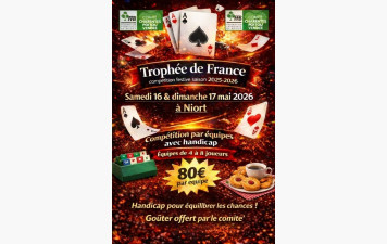 ♠️♥️ Trophée de France ♣️♦️