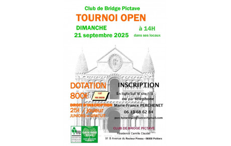 ♠️♥️ Club de Bridge Pictave ♦️♣️ à Poitiers 