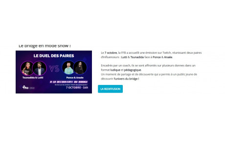 ♠️♥️Le duel des paires ♦️♣️