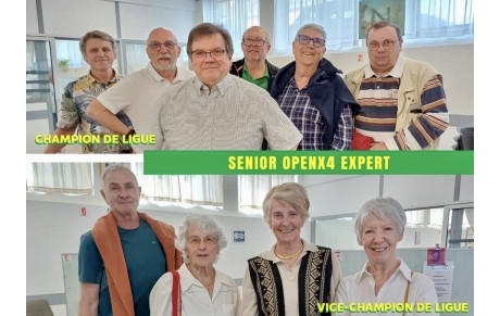 ♠️♥️Finales de Ligue Senior Open 4 Expert et Performance ♣️♦️