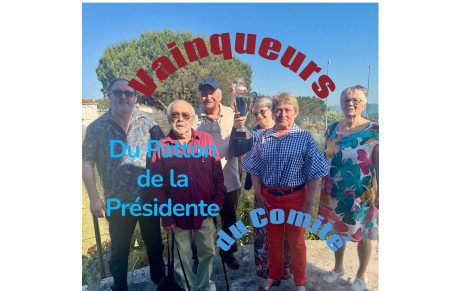 ♠️♥️ Patton de la Présidente du Comité ♦️♣️