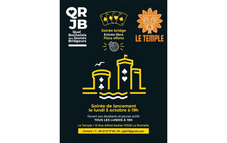 ♠️♥️ E-Match/4 pour nos jeunes bridgeurs ♦️♣️