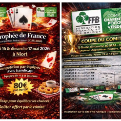 ♥️♠️ Coupe du Comité et Trophée de France 🇫🇷