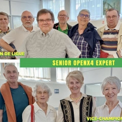 ♠️♥️Finales de Ligue Senior Open 4 Expert et Performance ♣️♦️