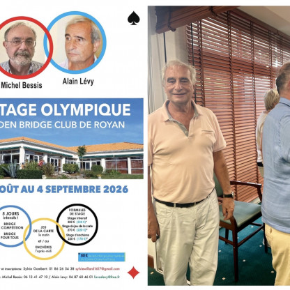 ♠️♥️ Stage Olympique ♣️♦️
